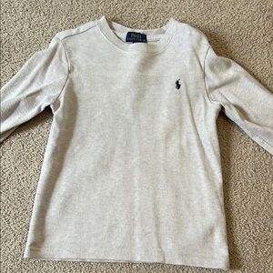Polo by Ralph Lauren Kids Gray Long Sleeve Shirt